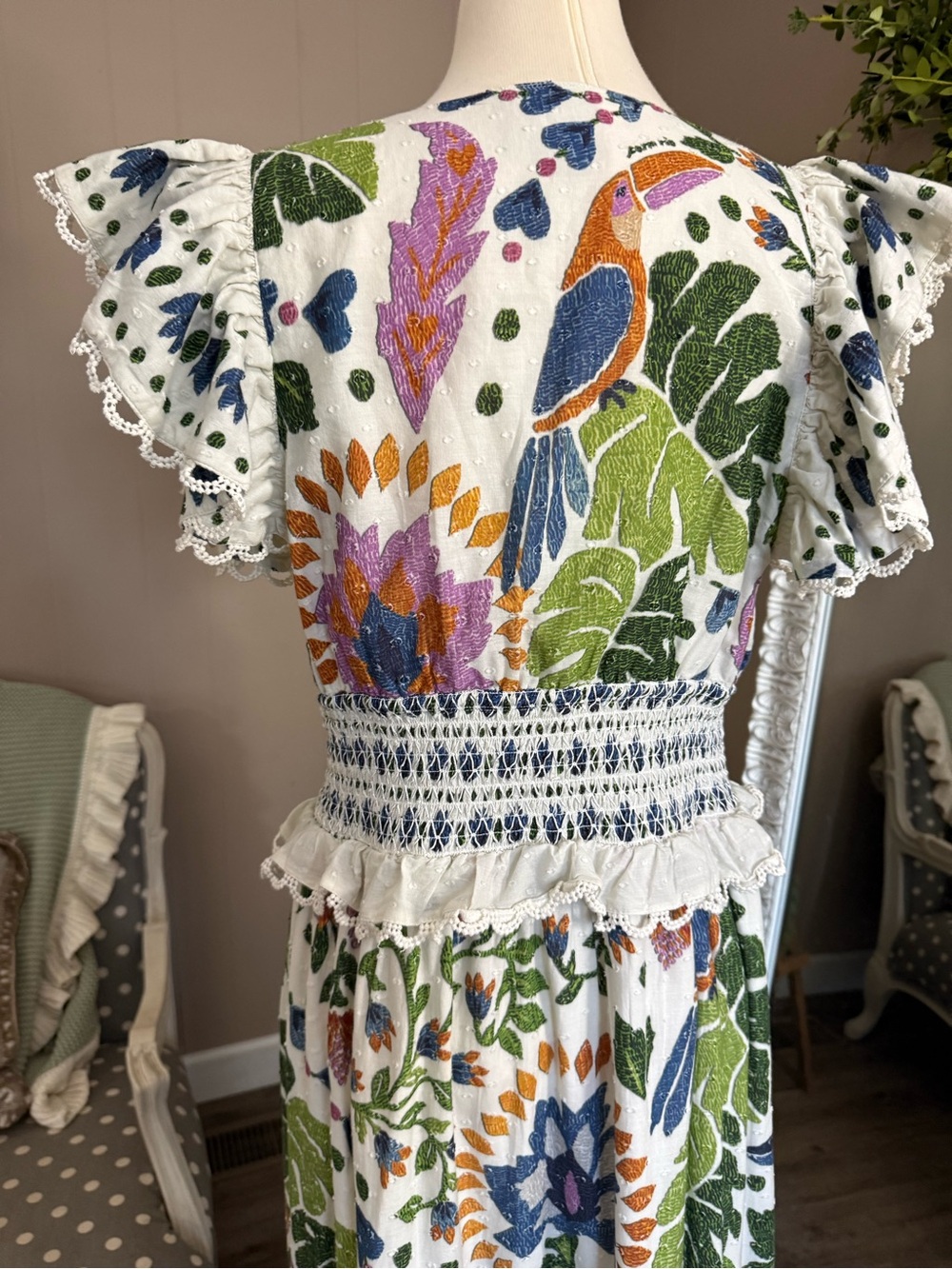 Farm Rio • Summer Garden Maxi Dress - Picture 16 of 16